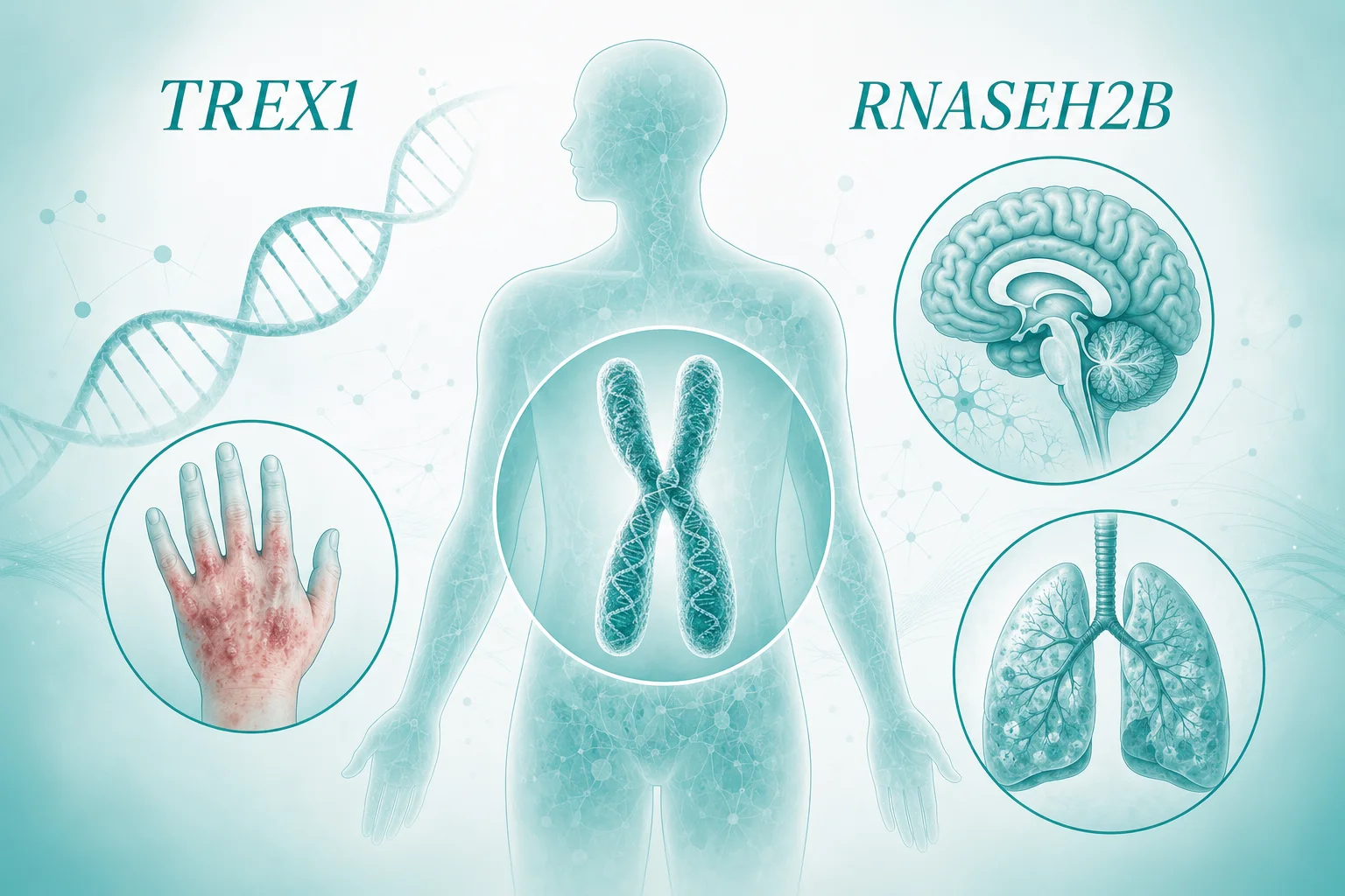 Aicardi-Goutieres 综合征 - DNA helix