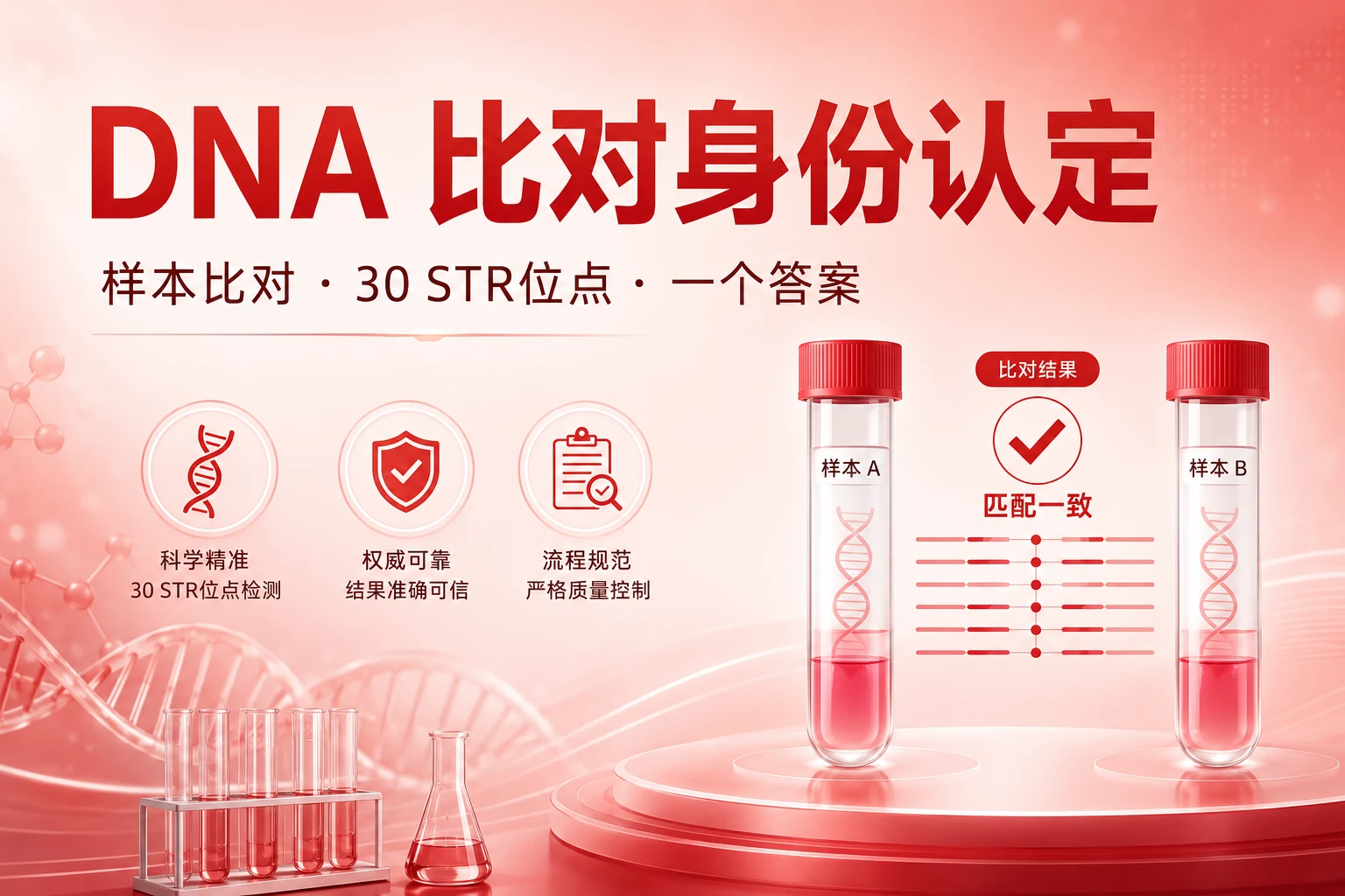 DNA 比对身份认定 - 万核基因