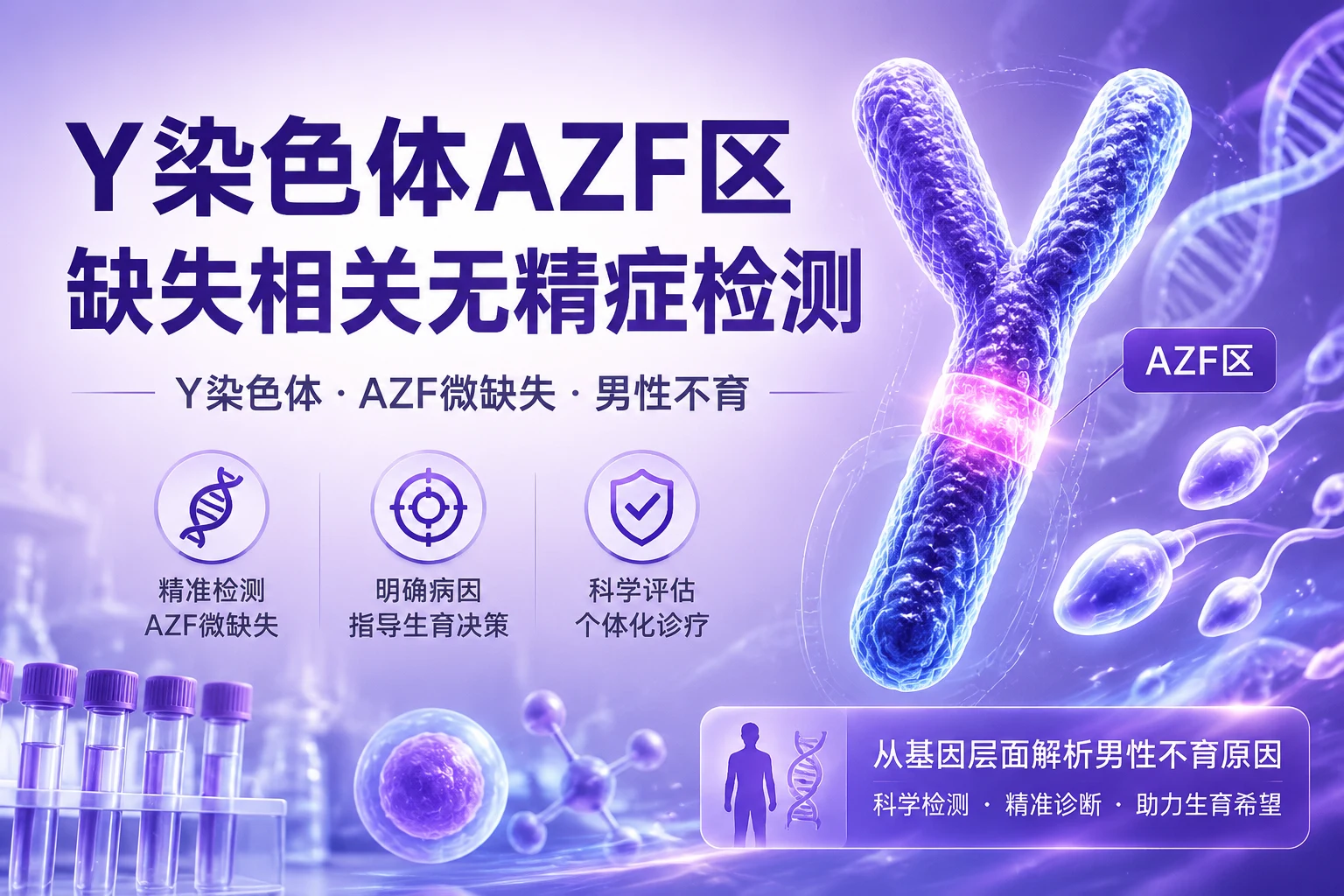 Y 染色体微缺失(AZF 区)分析 / 无精症检测