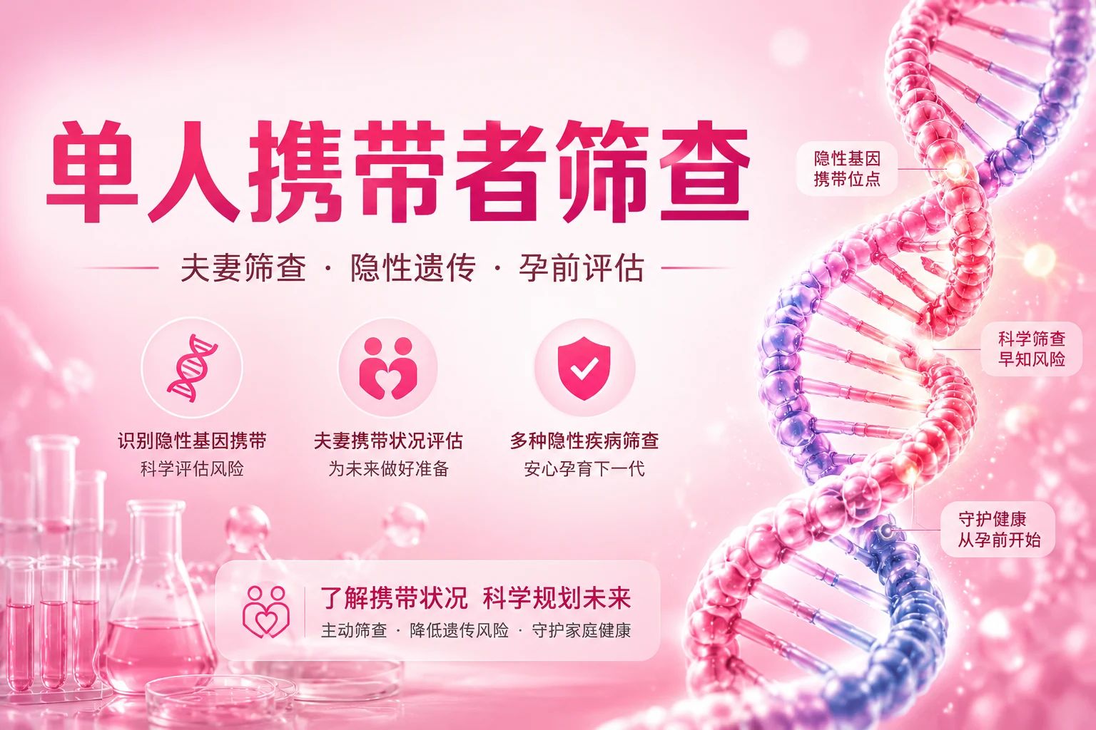 单人携带者筛查 - 万核基因