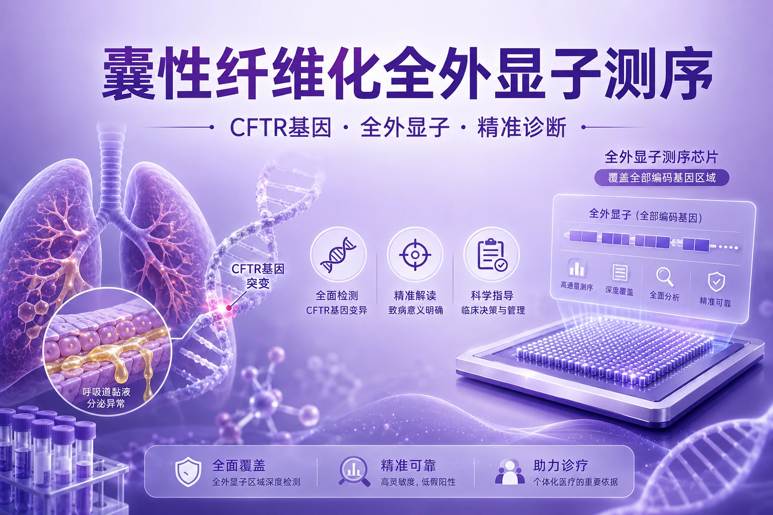 囊性纤维化全外显子测序 - 万核基因