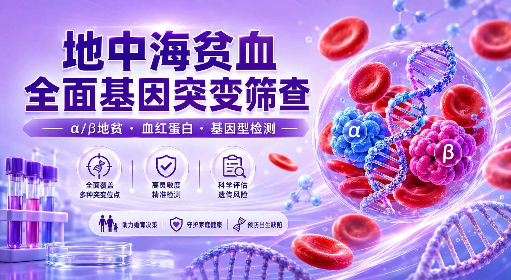 地中海贫血全面基因突变筛查