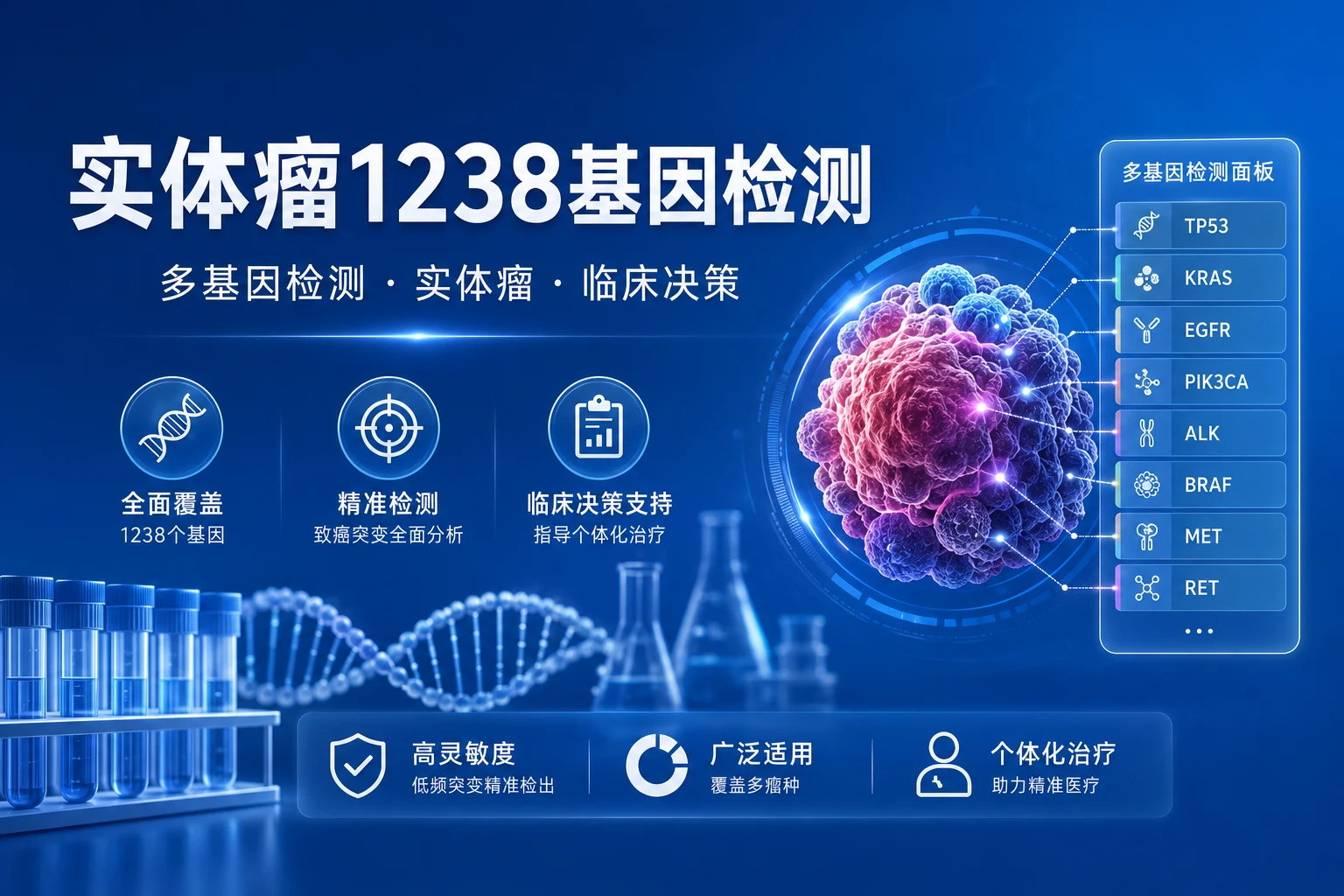 实体瘤1238基因检测 - 万核基因