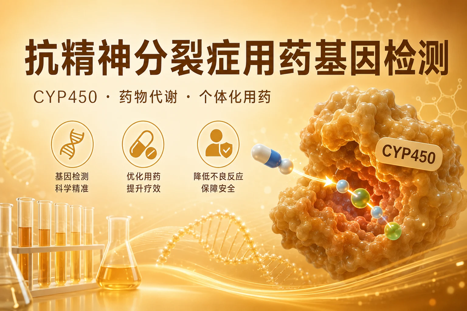 抗精神分裂症用药基因检测