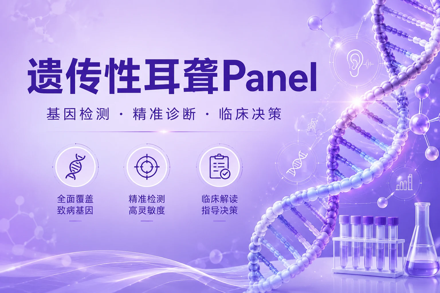 遗传性耳聋 740 基因 + 线粒体基因组