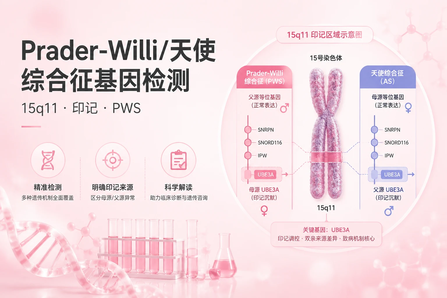 Prader-Willi/天使综合征基因检测