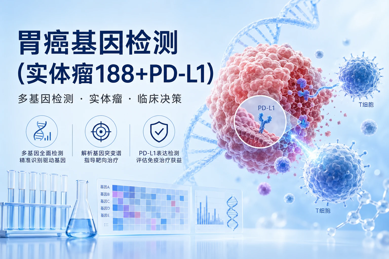 胃癌基因检测(实体瘤188+PD-L1)