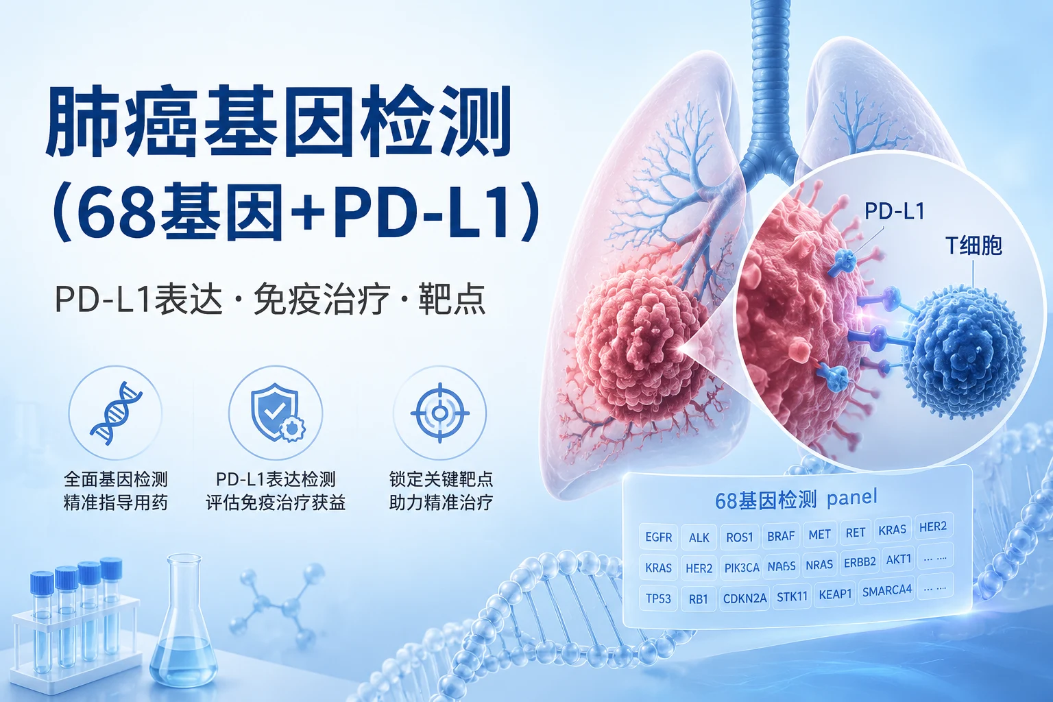 肺癌基因检测(68基因+PD-L1)