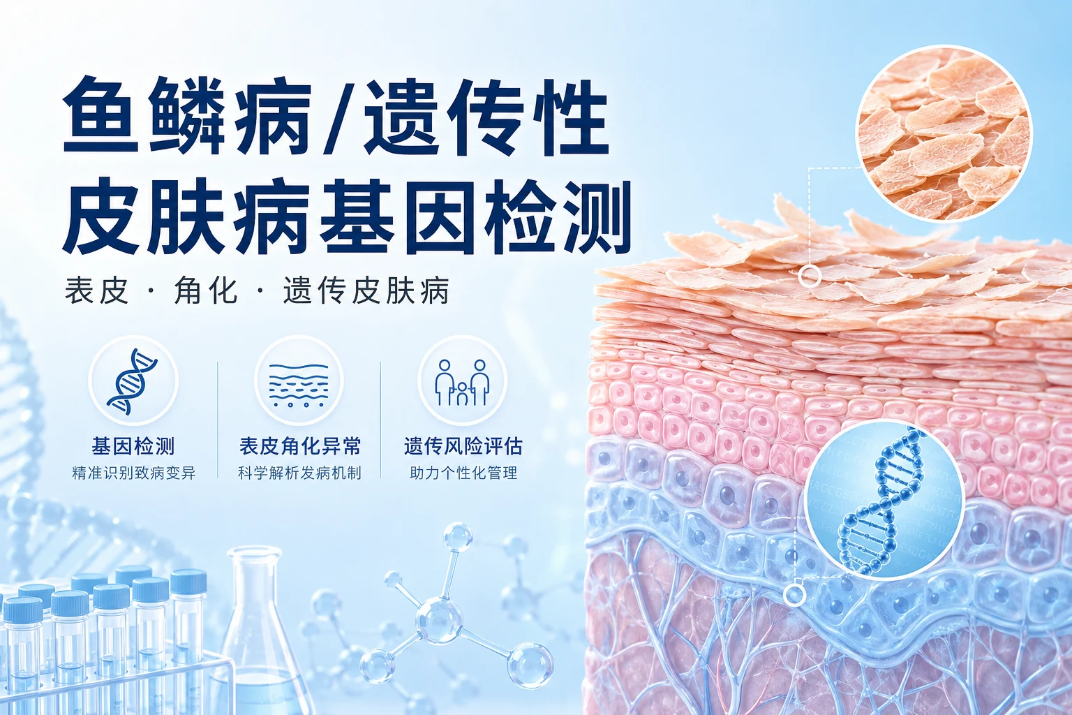 鱼鳞病/遗传性皮肤病基因检测