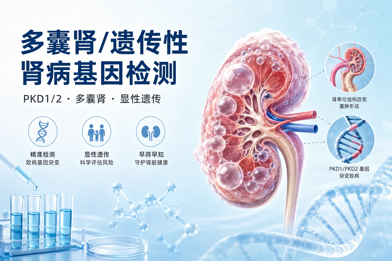 多囊肾/遗传性肾病基因检测