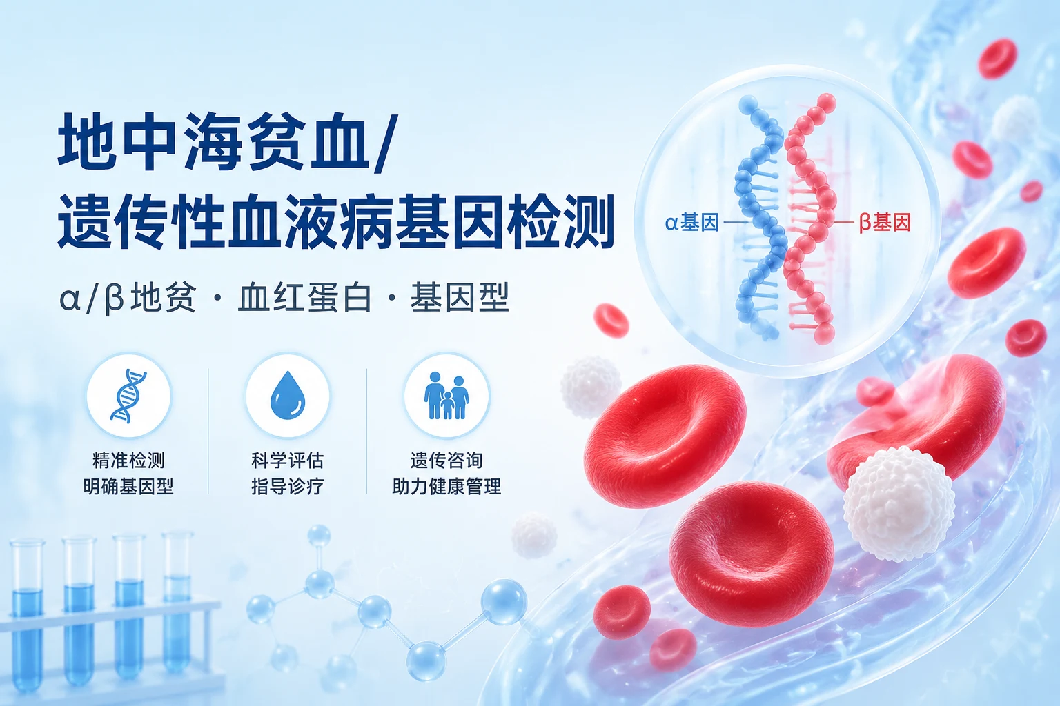 地中海贫血/遗传性血液病基因检测