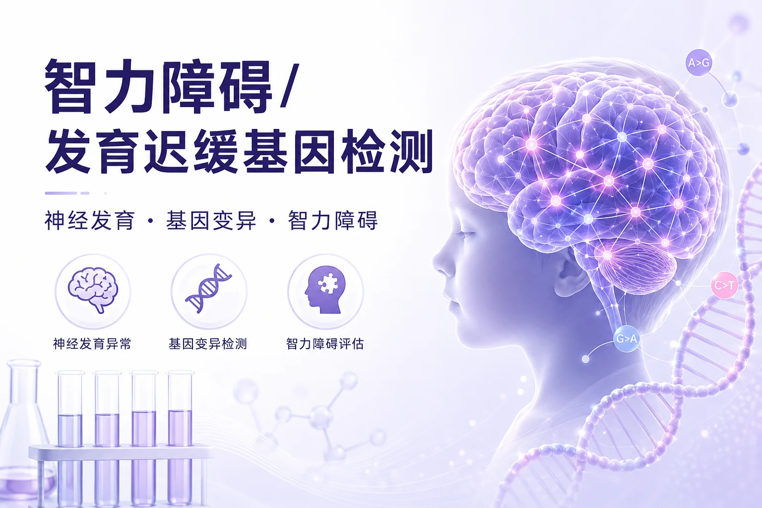 智力障碍/发育迟缓基因检测