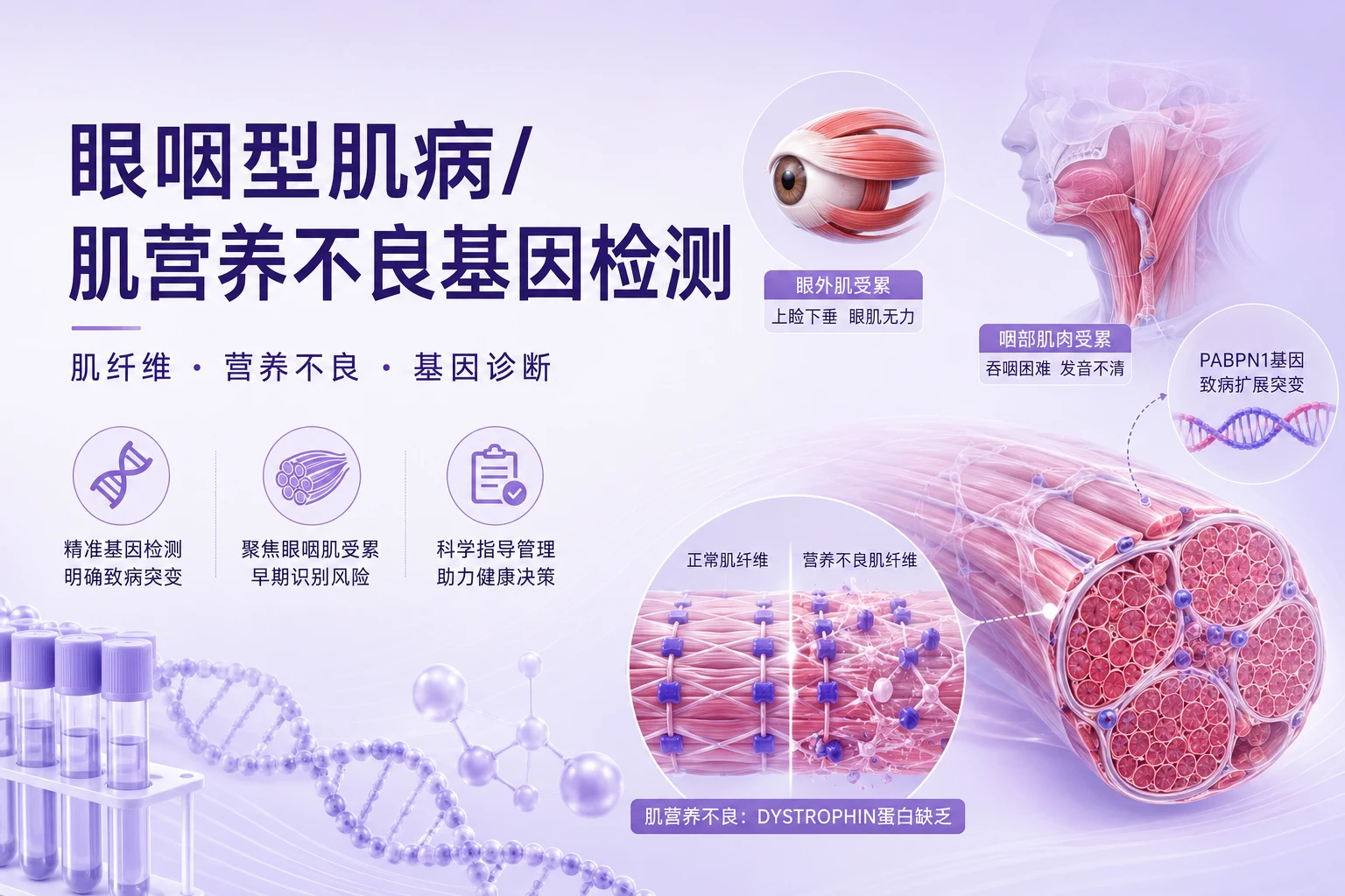 眼咽型肌病/肌营养不良基因检测