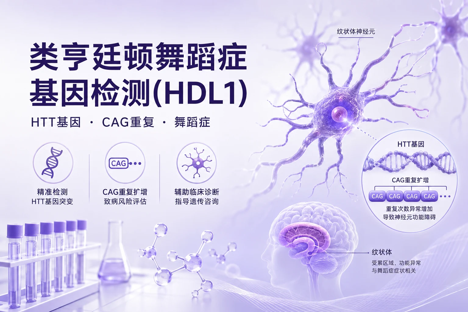 类亨廷顿舞蹈症基因检测(HDL1)