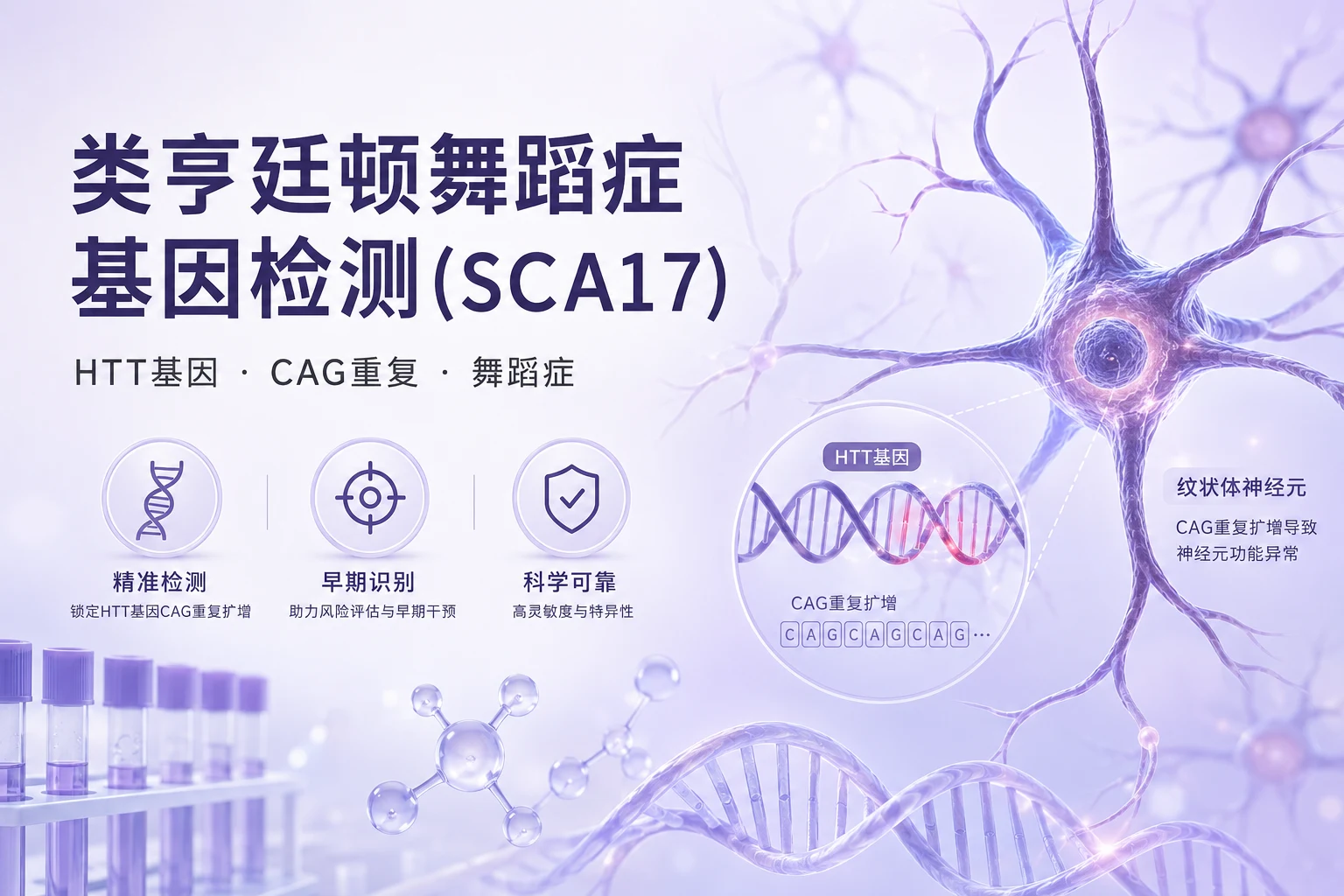 类亨廷顿舞蹈症基因检测(SCA17)