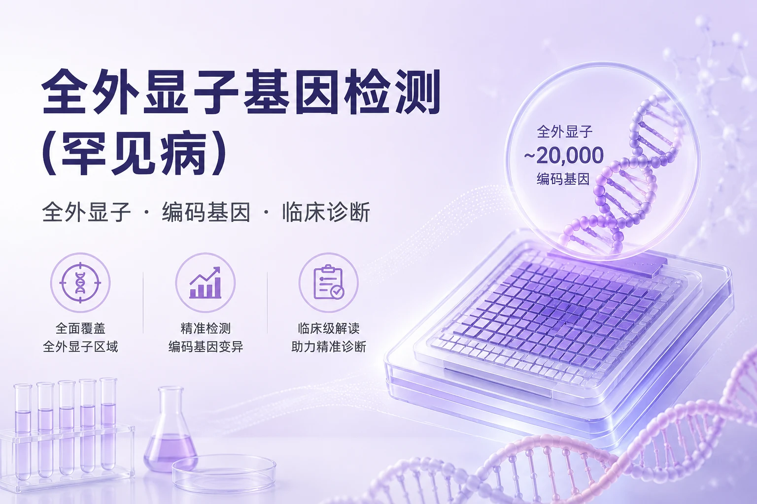 全外显子基因检测(罕见病) - 万核基因