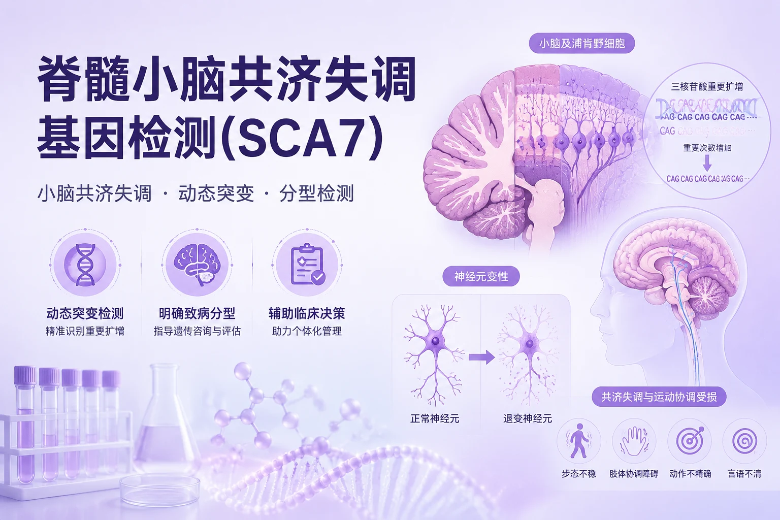 脊髓小脑共济失调基因检测(SCA7)