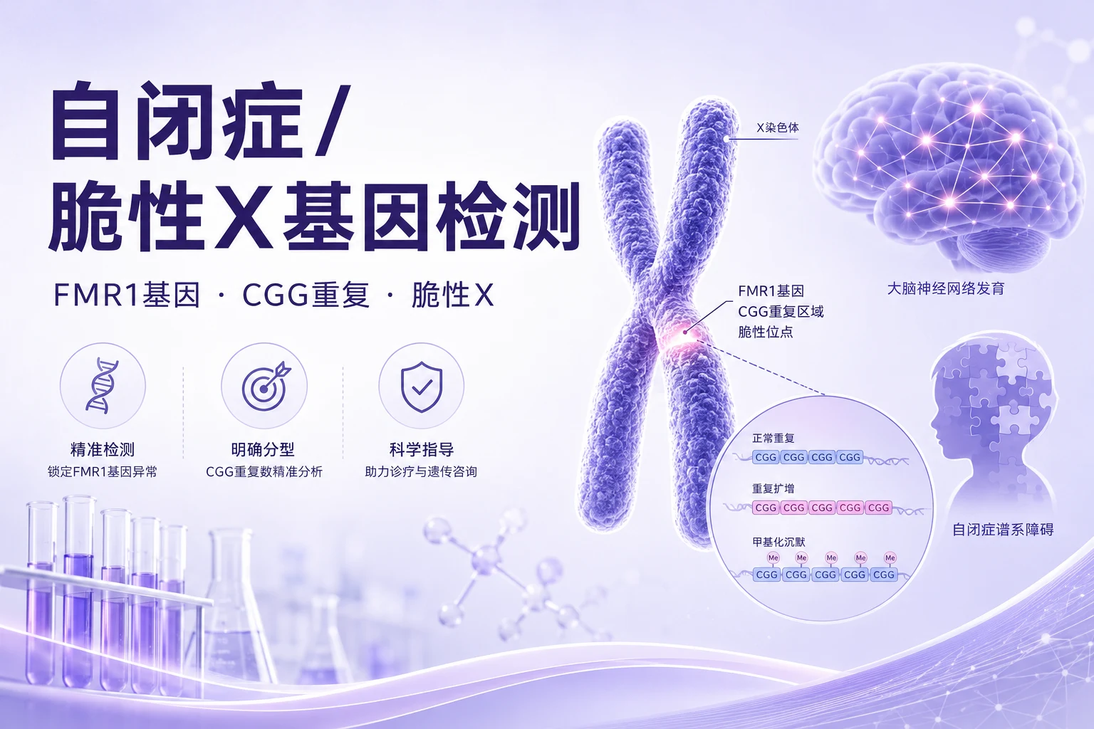 自闭症/脆性X基因检测