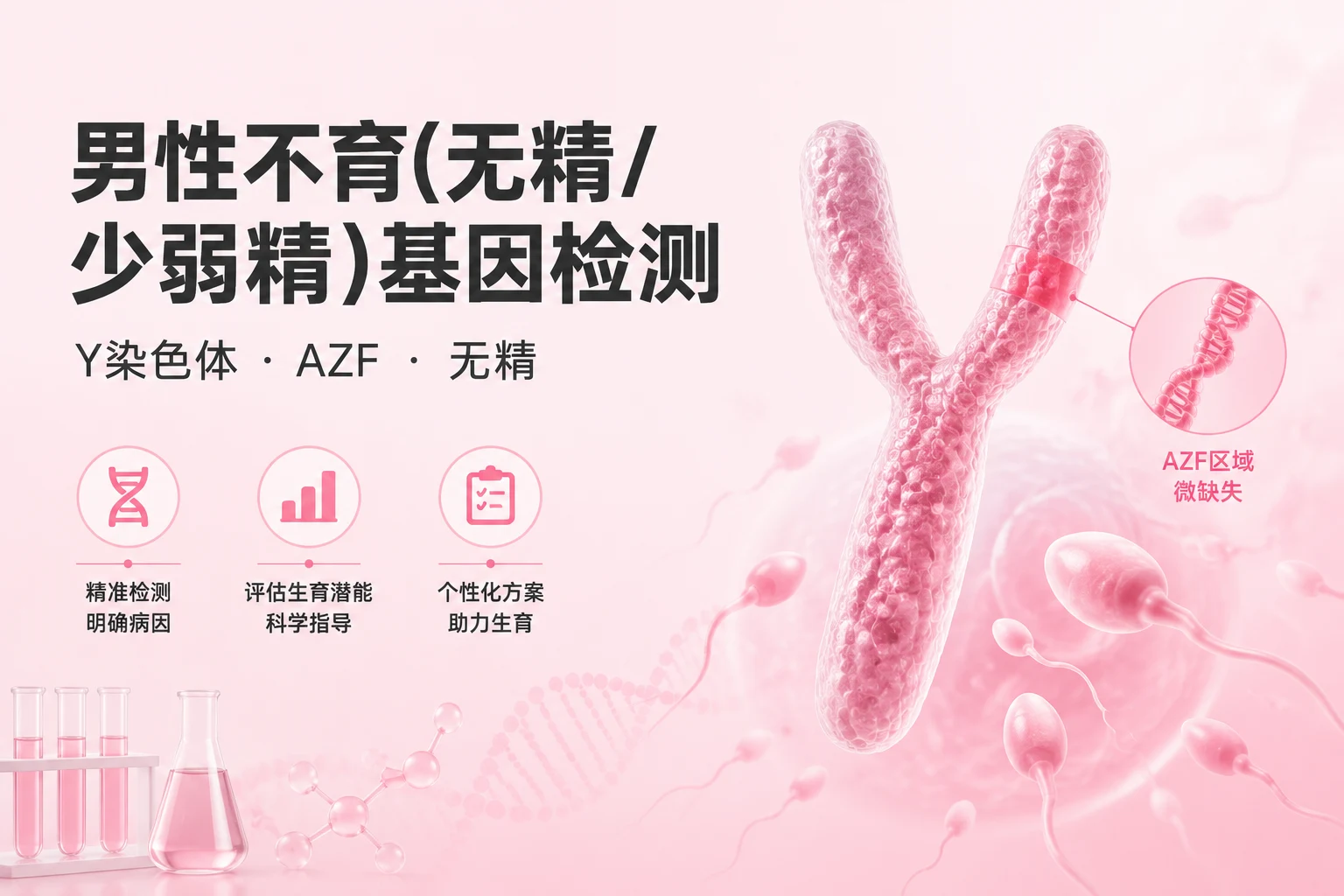 男性不育(无精/少弱精)基因检测