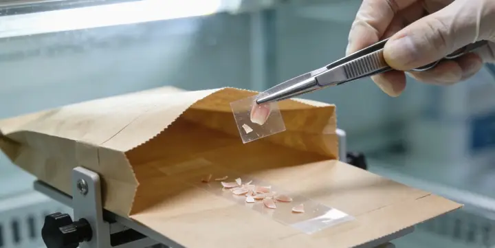 晋江亲子鉴定采样现场