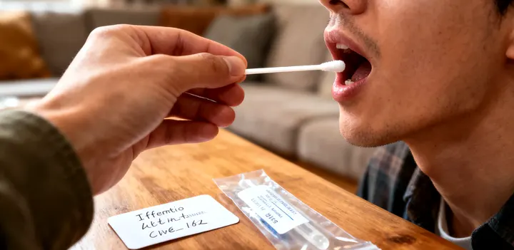 和林格尔亲子鉴定采样现场