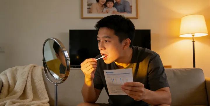 麟游亲子鉴定采样现场