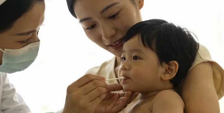 岑溪亲子检测样本采集