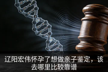 辽阳宏伟怀孕了想做亲子鉴定，该去哪里比较靠谱