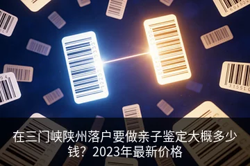 在三门峡陕州落户要做亲子鉴定大概多少钱？2023年最新价格